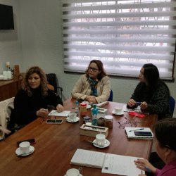 Directoras Regionales de la CAJ y SernamEG trazan futuras líneas de trabajo en Violencia de Género.