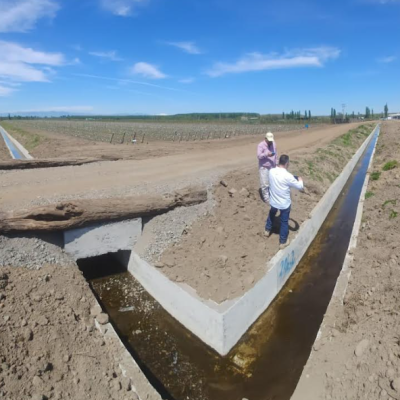 Sociedad Río Longaví avanza en el mejoramiento de canales consiguiendo más de $1.500 millones.