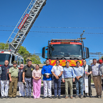 Retiro cuenta con moderno cuartel ampliado: Gobierno del Maule entrega nueva infraestructura a Bomberos.