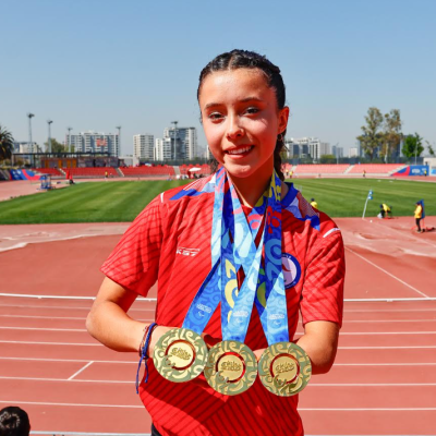 María Jesús Lara: la usuaria de Teletón del Maule que brilló en los Parapanamericanos Juveniles 2025.