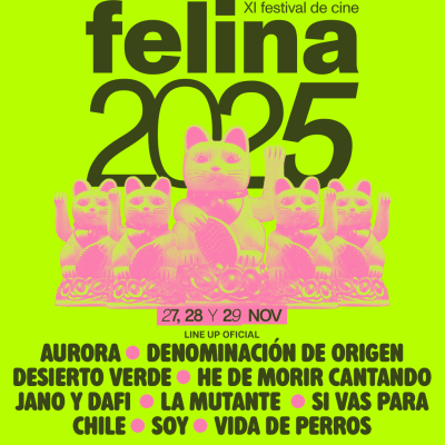 Festival de Cine Felina anuncia su programación 2025 con funciones gratuitas en el Maule.