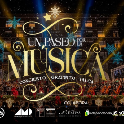 “Un Paseo por la Música”: concierto sinfónico gratuito reunirá a miles de personas en Talca.