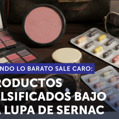 CONSUMIDORES: Cuando lo barato cuesta caro: Productos falsificados bajo la lupa de SERNAC.