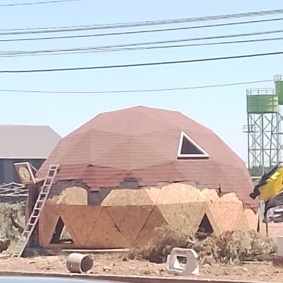 CULTURA Y COMUNIDAD: Lamentable y violento final del Domo Creemos Panimávida.