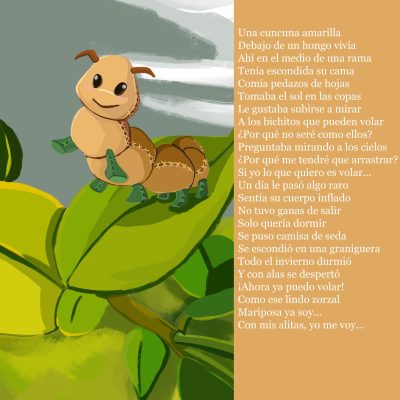 Historia de la canción infantil “Una Cuncuna Amarilla.