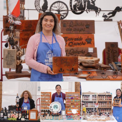 Emprendimientos Market Maule protagonizaron Expo Cooperativas del Maule Sur.