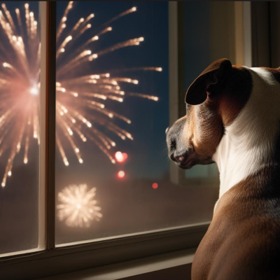 Fuegos artificiales: infierno de fin de año para las mascotas, desde el año 2.000 están prohibidos.