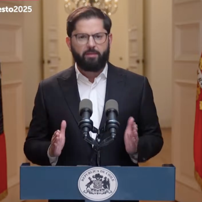 Presidente Gabriel Boric realiza Cadena Nacional por presentación de Ley de Presupuesto 2025