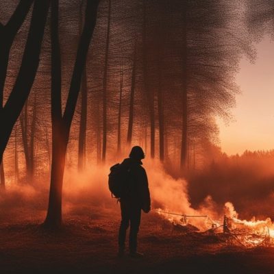 Detrás de las llamas: los motivos de la piromanía, 33% de los incendios en Chile son intencionales.