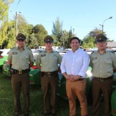 Carabineros Recibe 44 Nuevos Vehículos Para Labores Policiales En El Maule