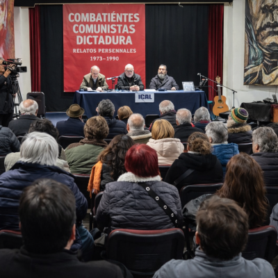 Lanzamiento del libro “Combatientes Comunistas contra la Dictadura” de Carlos Gutiérrez Palacios.